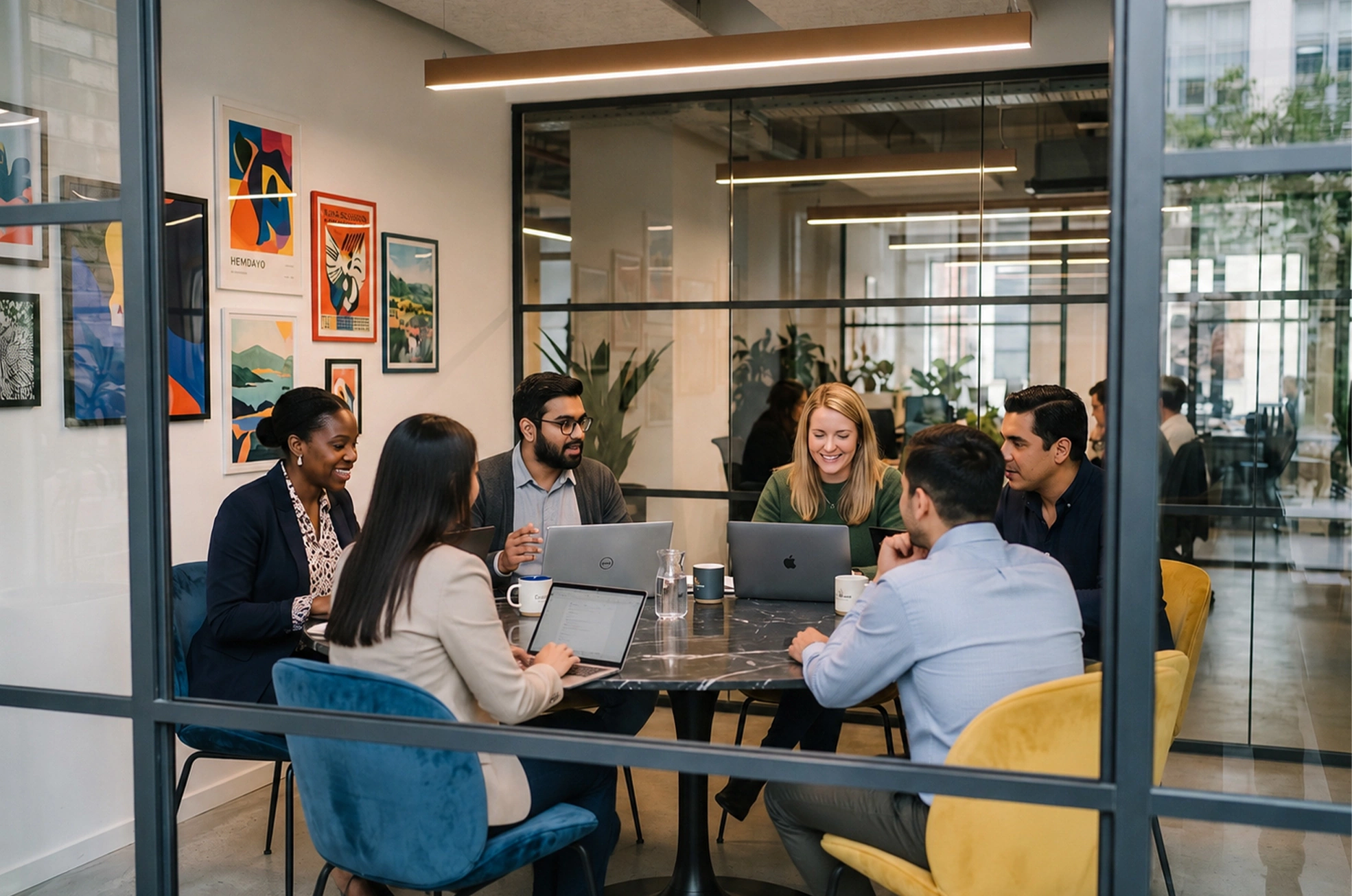 Byte Operator team discussing ecommerce growth strategy